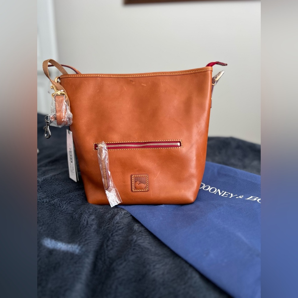 Dooney & Bourke Florentine Small Hobo Crossbody in Natural - Picture 15 of 15